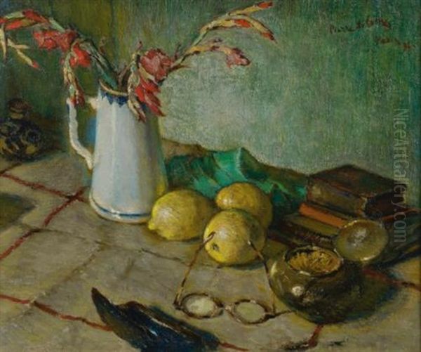 Still Life Oil Painting by Peter Alexanrovitch (Pierre) Nilouss