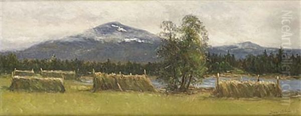 Hassjat Ho Oil Painting by Johan Severin Nilsson