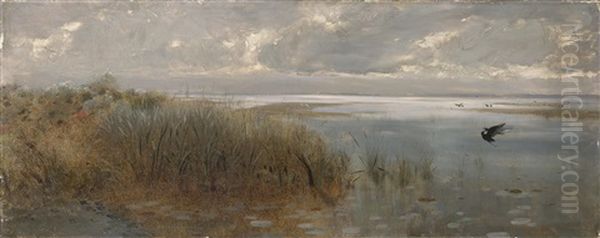 Seelandschaft In Der Umgebung Von Neapel Oil Painting by Giuseppe de Nittis