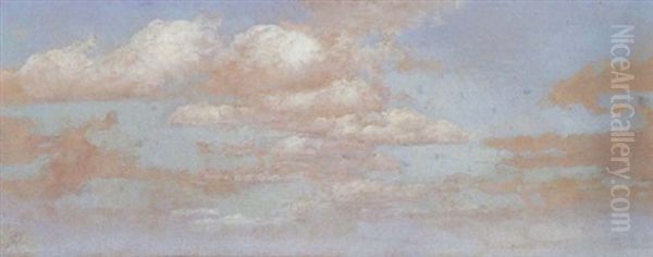 Etude De Nuages Oil Painting by Giuseppe de Nittis