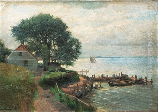 Ekensund, Lagmai Oil Painting by Jacob Nobbe