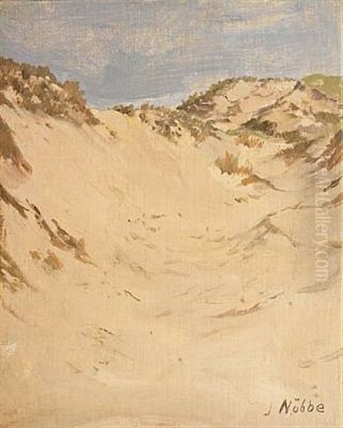 Sand Dunes Oil Painting by Jacob Nobbe