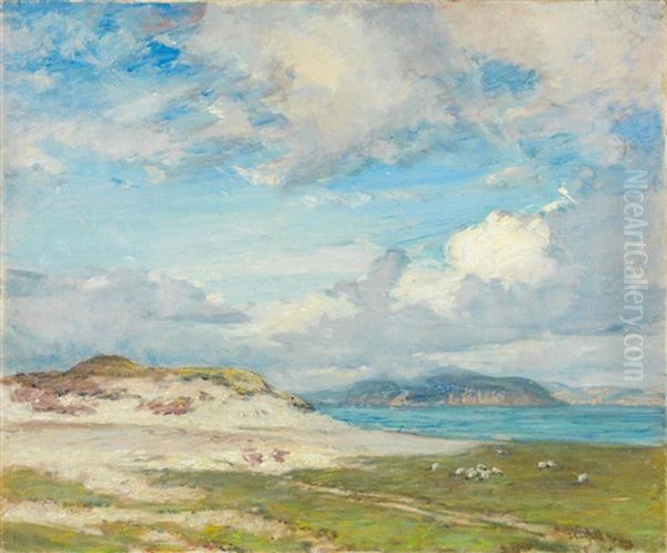 Mull From Iona Oil Painting by James Campbell Noble