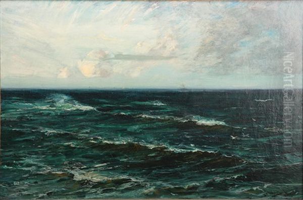 Seascape Oil Painting by James Campbell Noble