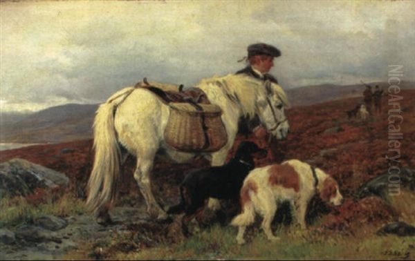 The Game Carrier Oil Painting by John Sargent Noble