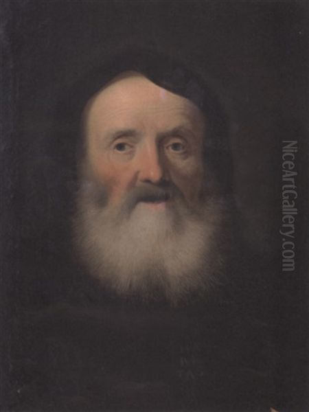 Saint Francis Of Paola Oil Painting by Giuseppe Nogari