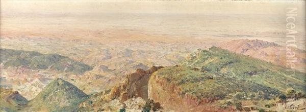 Paysage D'algerie Oil Painting by Maxime Noire