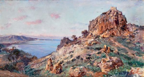 Bord De Mer En Algerie Oil Painting by Maxime Noire