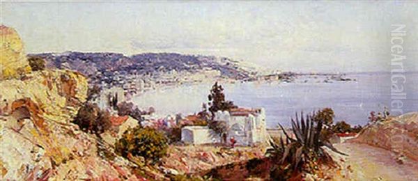 Panorama De La Baie D'alger Oil Painting by Maxime Noire