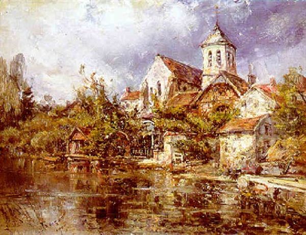 Montigny Sur Loing by Emile Noirot