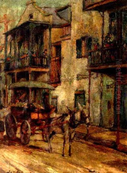 New Orleans Oil Painting by Harry A. Nolan