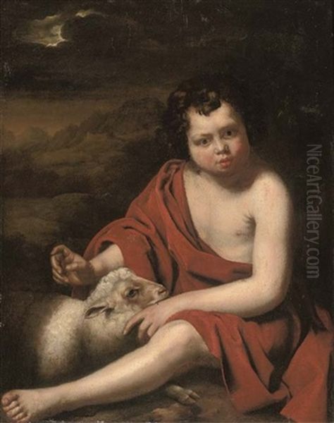 Saint John The Baptist Oil Painting by Jan van Noordt