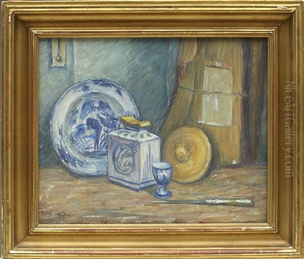 Nature Morte Oil Painting by Karl Nordstroem