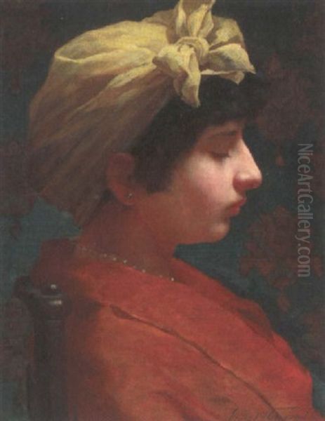 Henrietta Rae ? Oil Painting by Ernest Normand