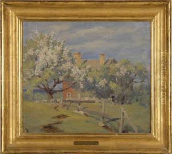 Spring, Marblehead Oil Painting by William Johnson Bixbee