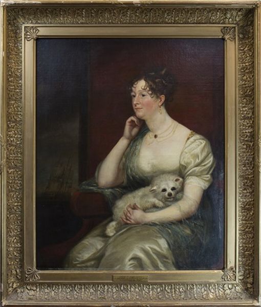 Portrait Of Anne Warrington Oil Painting by James (Thomas J.) Northcote