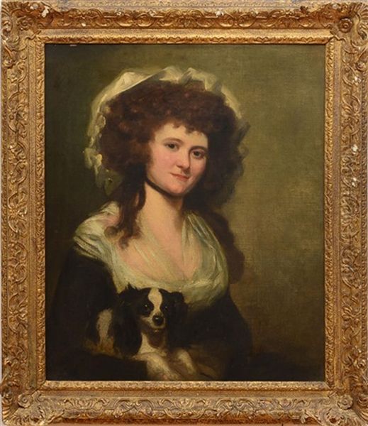 Portrait Of A Woman, Said To Be Susan Pikington Oil Painting by James (Thomas J.) Northcote