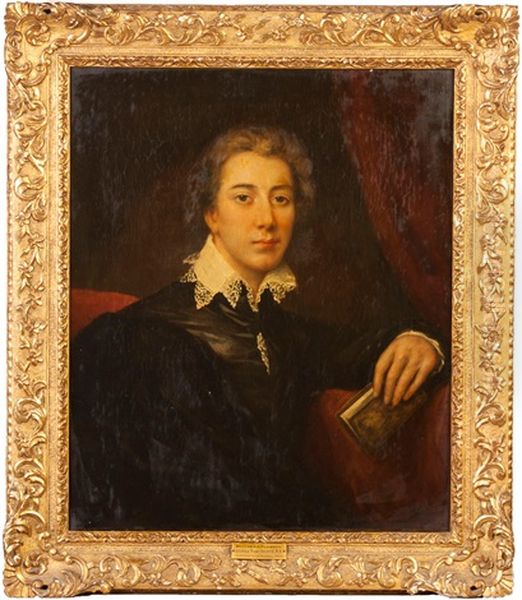 Portrait Of William Henry Chichele Plowden Oil Painting by James (Thomas J.) Northcote