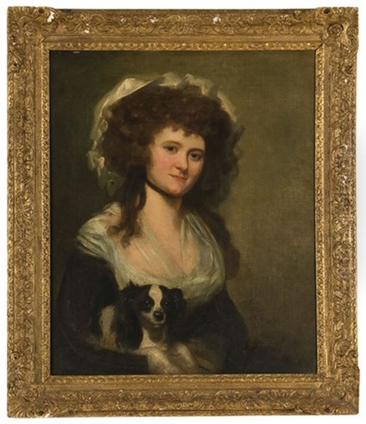 Portrait Of A Woman (susan Pilkington?) by James (Thomas J.) Northcote