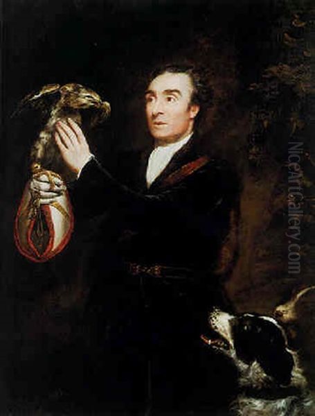 Portrait Of Samuel Northcote, The Artist's Brother Oil Painting by James (Thomas J.) Northcote