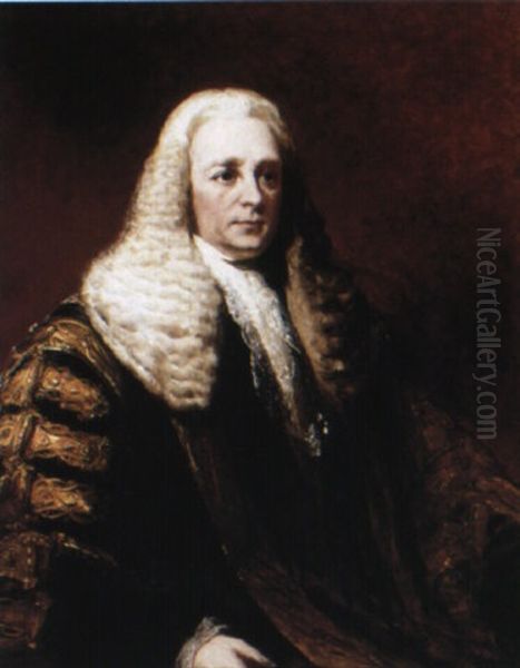 Portrait Of The Rt. Hon. George Ponsonby, Lord Chancellor Of Ireland Oil Painting by James (Thomas J.) Northcote