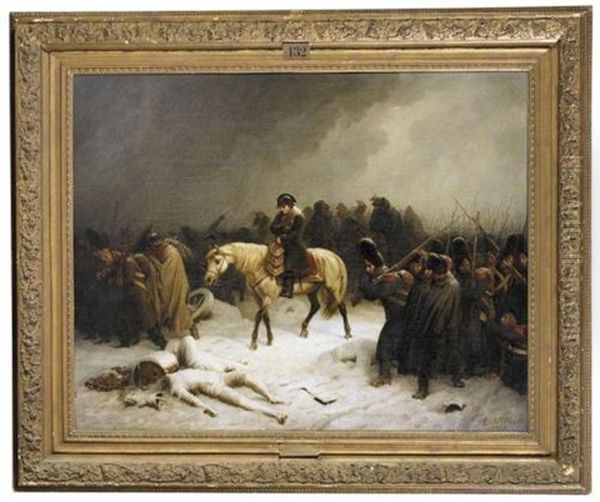 Napoleon's Retreat From Russia (napoleons Ruckzug Aus Russland) by Adolf Northen