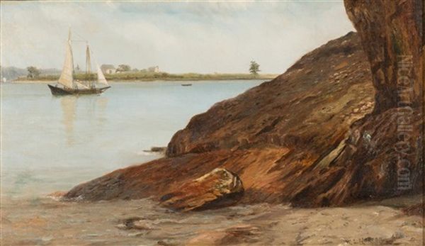 Casco Bay Oil Painting by William Edward Norton