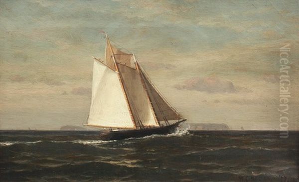 Sailing Off The Main Coast by William Edward Norton