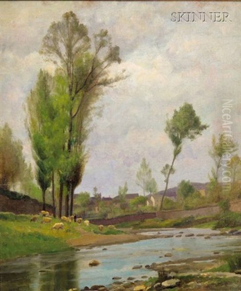 Landscape Oil Painting by William Edward Norton