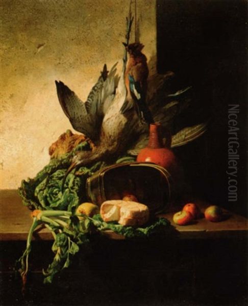 Still Life Oil Painting by David Emile Joseph de Noter