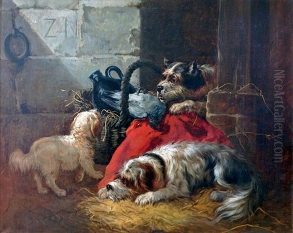 La Bonne Prise Oil Painting by Zacharias Noterman