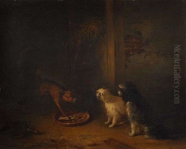 L'intrus Oil Painting by Zacharias Noterman