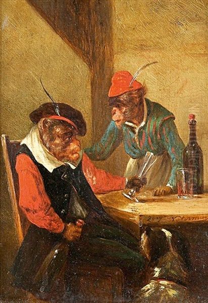 Das Letzte Glas Oil Painting by Zacharias Noterman