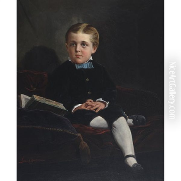 Master Richard Treble (collab. W/henry Sandham) Oil Painting by William Notman