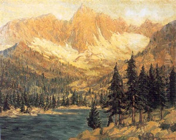 High Sierras Oil Painting by Raymond Nott