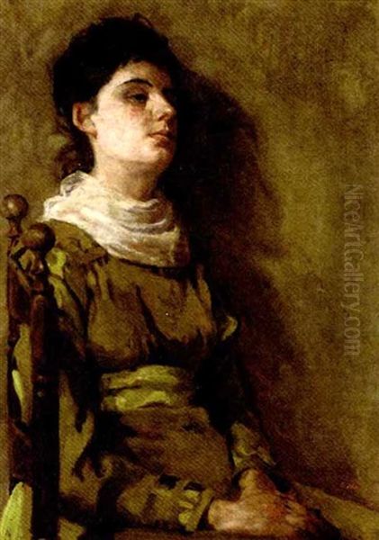 Contemplation Oil Painting by Elizabeth Nourse