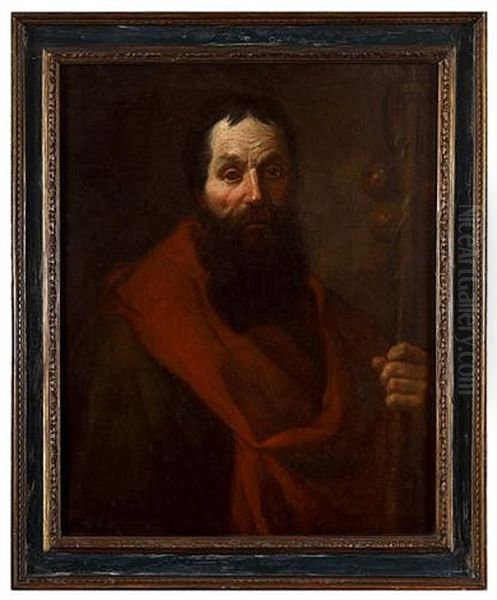 Saint James The Greater Oil Painting by Pietro (Monrealese) Novelli