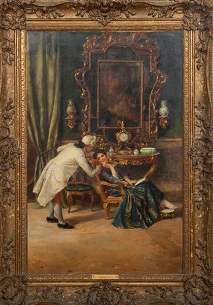 The Suitor Oil Painting by Stefano Novo