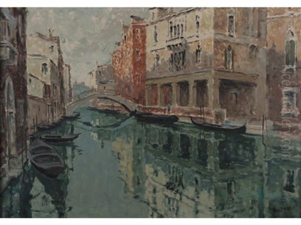 Venice Oil Painting by George L. Noyes