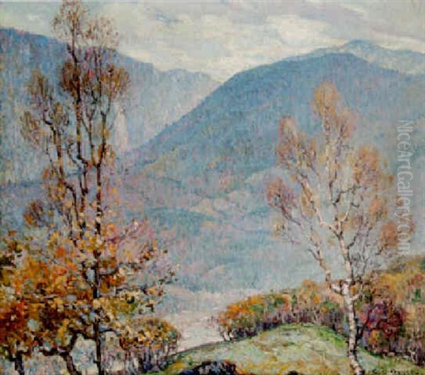 Spring In The Mountains Oil Painting by George L. Noyes