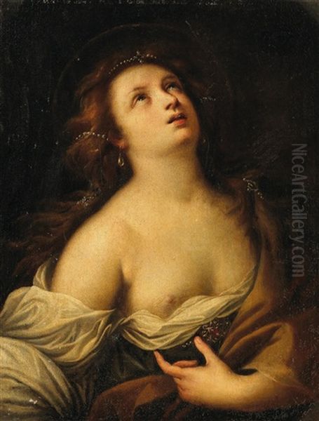 Saint Agatha Oil Painting by Carlo Francesco Nuvolone