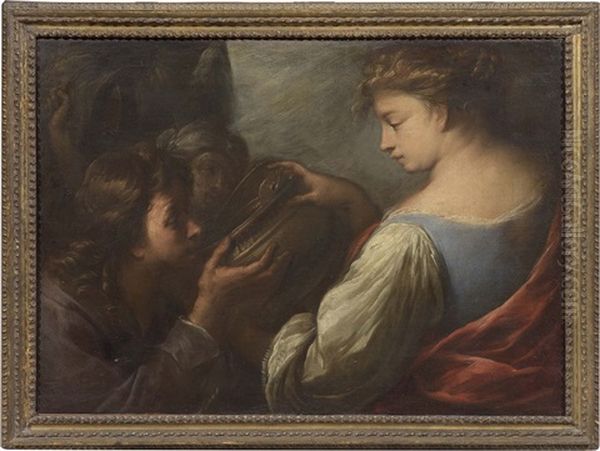 Samaritana Al Pozzo Oil Painting by Carlo Francesco Nuvolone