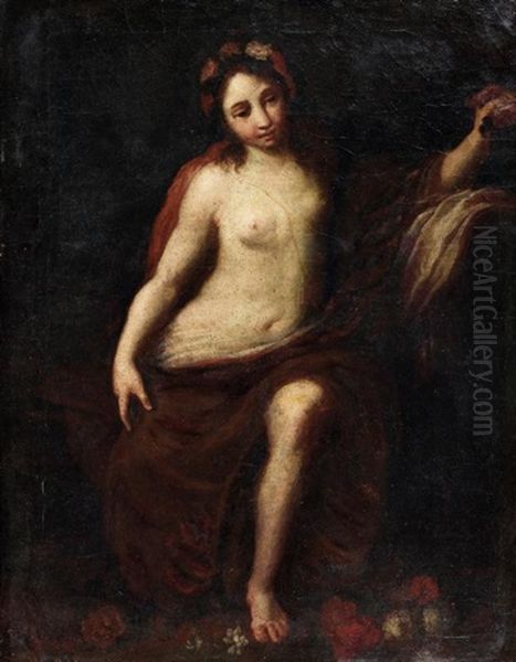 Allegorie De Flore Oil Painting by Carlo Francesco Nuvolone