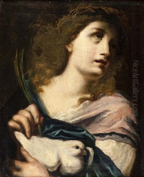 Sainte Julie Oil Painting by Carlo Francesco Nuvolone