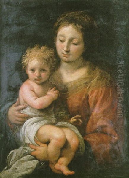 La Vierge A L'enfant Oil Painting by Carlo Francesco Nuvolone