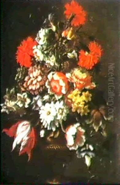 Fiori Oil Painting by Mario Nuzzi