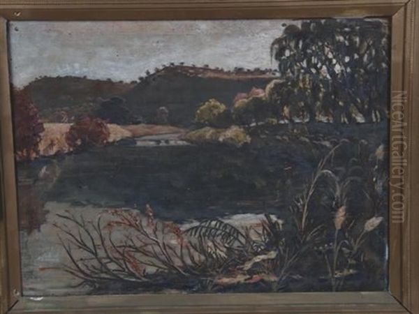 The Bushman's River, Oatlands Farm, Weenen, Natal Oil Painting by William Edward Oates