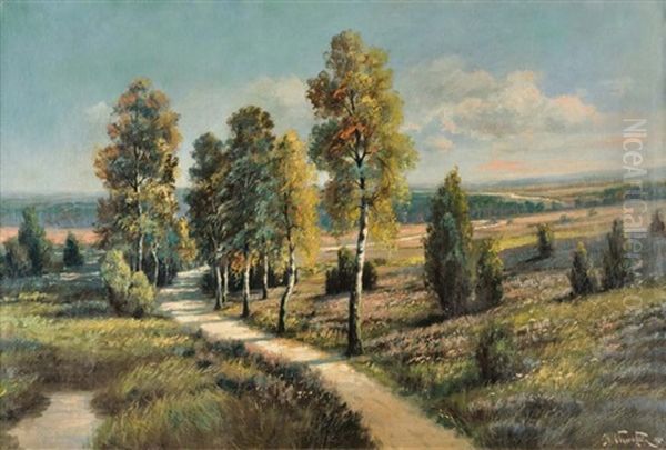 Paysage Oil Painting by Nikolai Obolensky