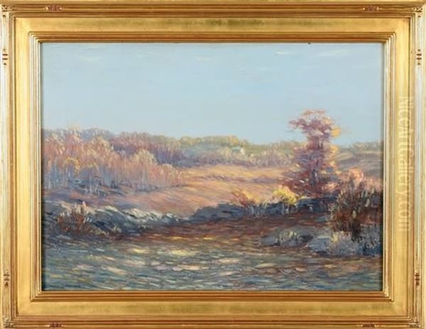 Landscape Oil Painting by Leonard Ochtman