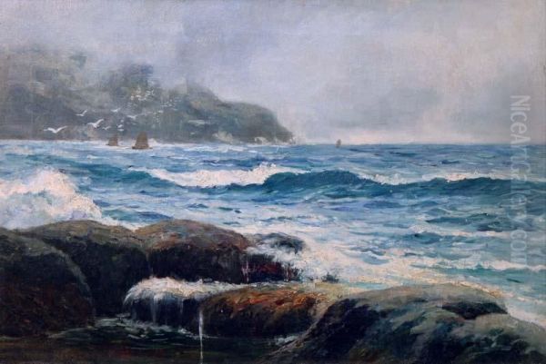 Seascape Oil Painting by Andrew Black